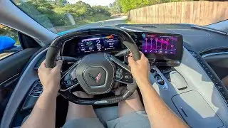 2024 Corvette Z06 POV DRIVE Review! *0-60mph 2.6s!!*