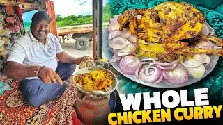 Aaj Banaenge whole Chicken Curry 😍 || Cooking With Indian Truck Driver || #vlog