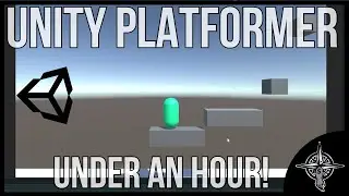 How to Build Your First Game In Unity! Side Scroller Platformer Game Tutorial