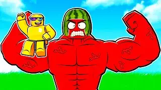 BECOMING the STRONGEST in ROBLOX