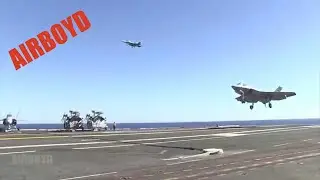 F-35 First Arrested Landing USS Nimitz (CVN-68)