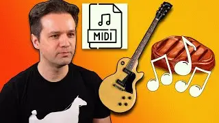 use a MIDI file to create a backing track