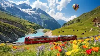 Driving in SWITZERLAND - A Relaxation Video of SWITZERLAND, A Breathtaking Journey in the Swiss Alps