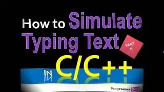 How to simulate user typing text from a file in C/C++