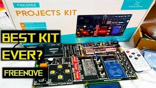 The most complete Arduino Uno Kit ever? | Freenove - Projects Kit | Unboxing  | Sensors and Displays