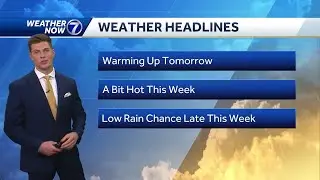 Warmer temperatures on the way