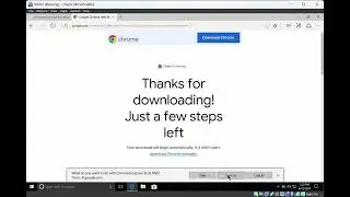 How to Install Google Chrome browser on Windows 10