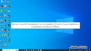 Rocky Linux 8.7 Installation on VirtualBox 7.0 with Guest Additions