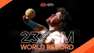 Crouser obliterates shot put world record 🔥 | Continental Tour Gold 2023