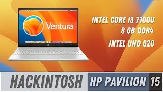 HP Pavilion 15 Hackintosh Ventura / Как установить | How to install Hackintosh HP Pavilion 15