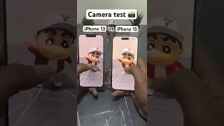 iPhone 13 vs iPhone 15 camera test🧐#shorts #iphone13 #iphone15