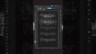 Create Distorted Typography Effect in Illustrator⚡️ #illustrator