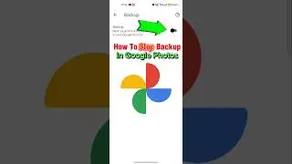 How To STOP backup In  Google photos #shorts #short #shortvideo #google #googlephotos