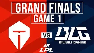 TES vs BLG Highlights Game 1 | LPL 2024 Spring GRAND FINALS | TOP ESPORTS vs Bilibili Gaming