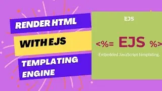 EJS template engine