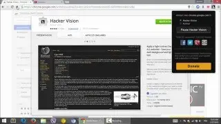 Best google chrome extension for Night Mode (Hacker Vision)