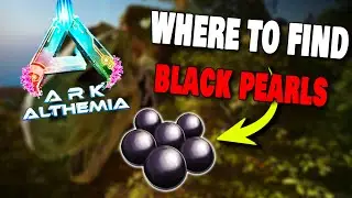 WHERE TO FIND BLACK PEARLS ON ALTHEMIA IN ARK SURVIVAL ASCENDED