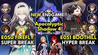 NEW Apocalyptic Shadow Floor 4 3 Stars | E0S0 Firefly & E0S1 Boothill | Honkai: Star Rail 2.3