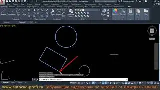 Видеоурок по AutoCAD 2020: Команда Масштаб