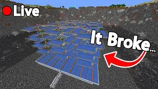 Fixing my GIANT Broken IRON FARM in Survival Minecraft