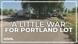 Portland homeless encampment prevents affordable housing construction