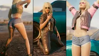 Cyberpunk 2077 hottest female outfits