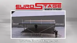 Mobile Stage Rentals: EuroStage ES-2620 Time Lapse Stage Set Up (10-14 mins)