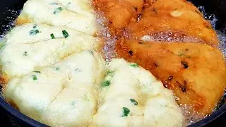 Мука+Кефир+Зелень ВКУСНЕЕ ВСЯКИХ ЧЕБУРЕКОВ И ПИРОЖКОВ!