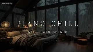 Serene Forest Rain and Piano Music for Nighttime Relaxation 🌧️🌿 Stress Relief and Quality Sleep 🎹💤