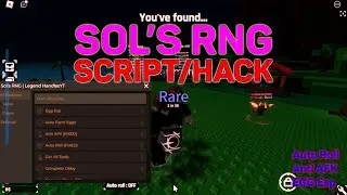 Sol's RNG Script / Hack | Auto Roll, Anti AFK, Egg ESP, Get All Tools & More