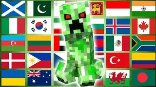 Creeper in 70 Languages Meme