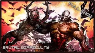 Splatterhouse ''Brutal'' Difficulty Full Gameplay (Xbox 360)