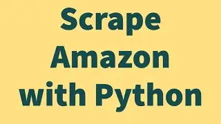 How to scrape Amazon using Python | Scrapy | Pycharm | Beginners Project Web Scraping | New Method