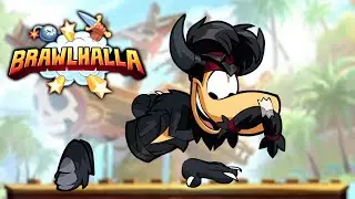 Rayman ✔️ Black Colors! + ✔️ All Skins! • Brawlhalla Gameplay Showcase