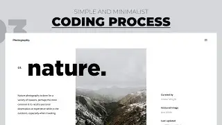 Minimalist Loading Page Animation with HTML, CSS and Vanilla JavaScript