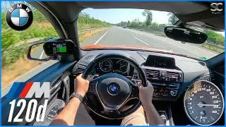 2014 BMW 120d F20 M-Paket KW V2 [2.0 | 181HP] - POV Autobahn Top Speed Drive