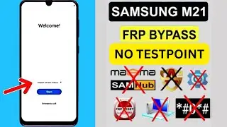 Samsung M21 Frp No Test Point,Adb Enable Fail,latest security,Samsung M21 Android 12 new security.