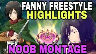 NO ONE WATCHES MY VIDEO SO... ANOTHER NOOB FANNY MONTAGE 😂 | MLBB