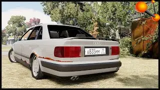 OLD RUSTY AUDI 100! Repair! - BeamNg Drive