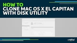 How to Clone Mac OS X El Capitan with Disk Utility