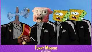 Siren Head in Spongebob and  Minecraft movie - Astronomia/Coffin Dance Meme (COVER)