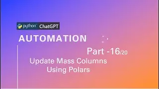 how to update mass data using Polars DataFrame