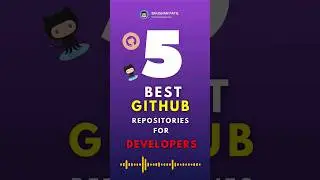 Top 5 Best GitHub Repositories for Developers 👇 #github #javascript #webdevelopment #coding