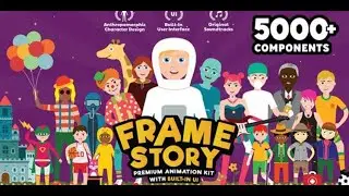 Videohive FrameStory I Explainer Character Animation Toolkit with Built In UI 26660837 Free Download