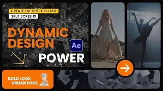 Make Powerful Split Screen Collages in After Effects