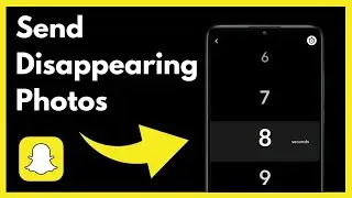 How To Send Disappearing Photos On Snapchat | Simple And Easy (2024)