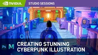 Creating A Cyberpunk Illustration Using 2D & 3D Techniques w/ Nick Sullo