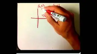 Area of a triangle with determinants