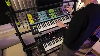 Making A Beat With Analog Synthesizers