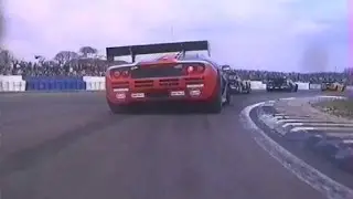 On-board the McLaren F1 GTR - Silverstone - 1996 BPR Global GT Endurance Series